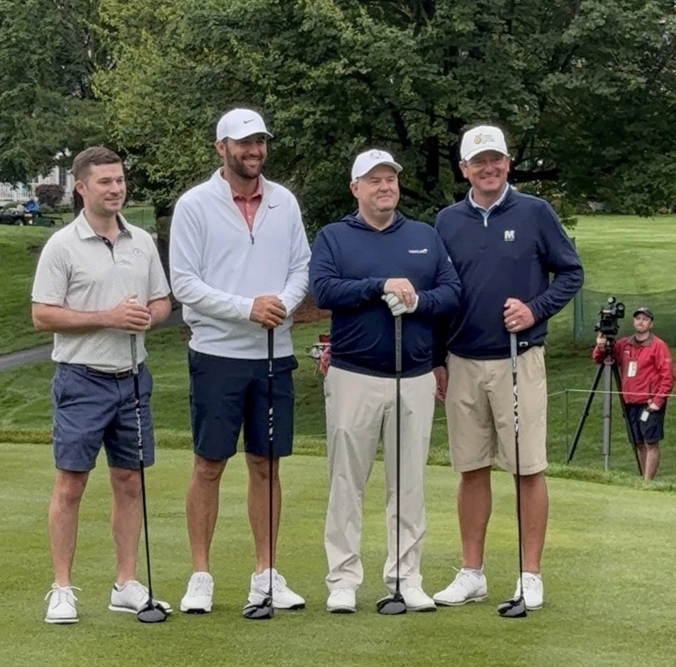 Anthony: What's it like playing nine holes with the best golfer in the world?