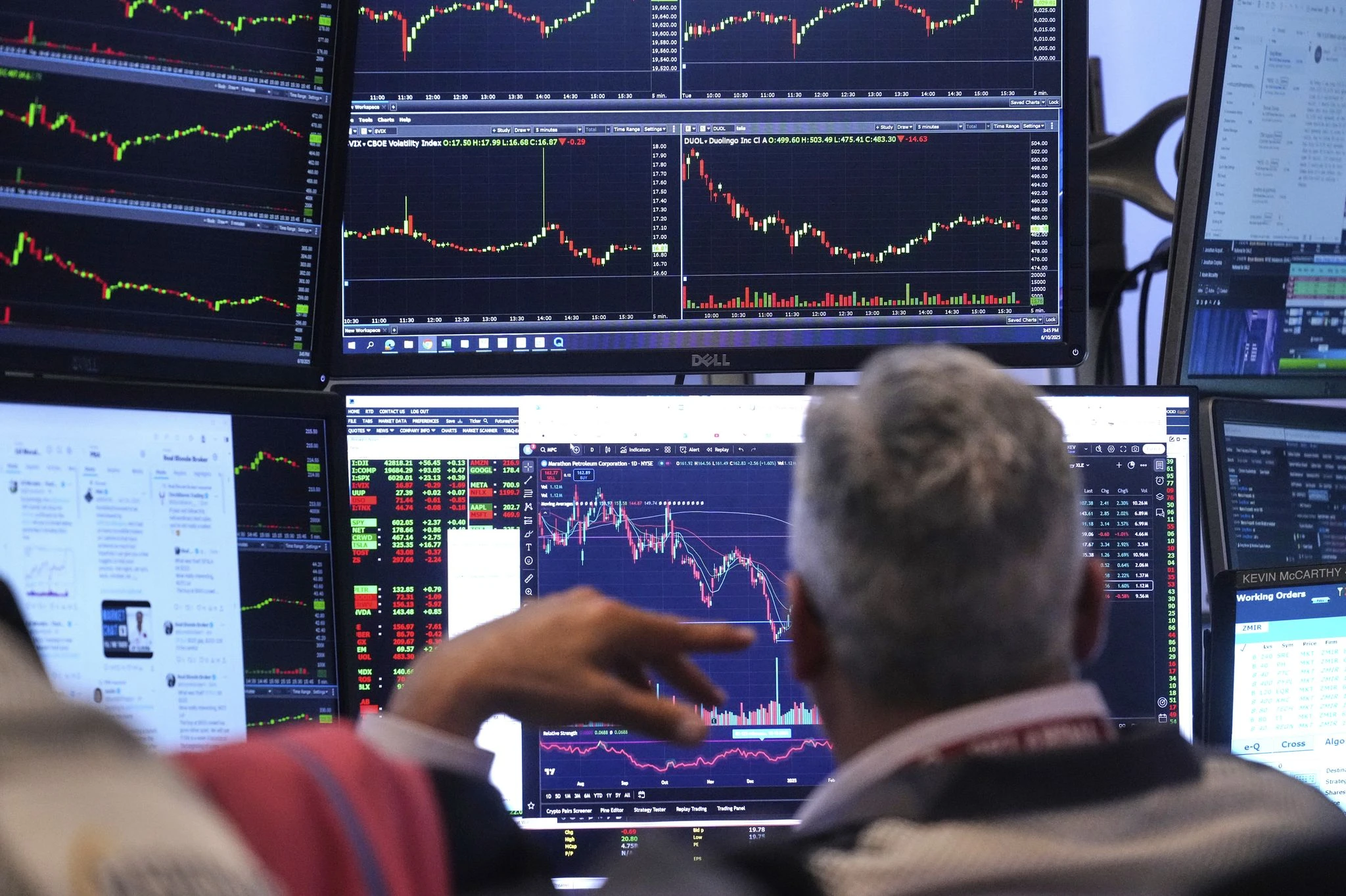 Wall Street's rally stalls as US stocks dip for their 1st loss in 4 days