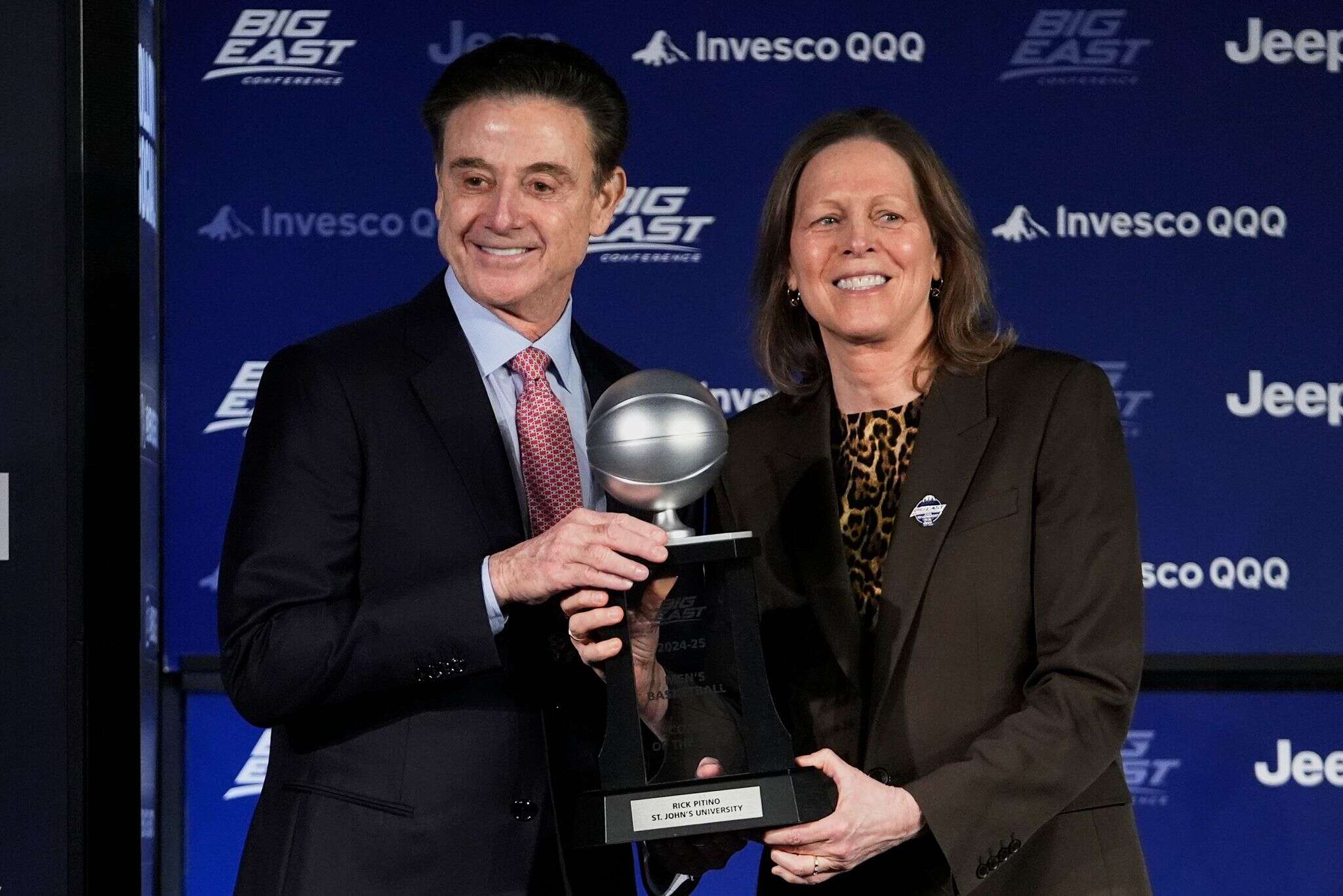 Rick Pitino wins 1st Big East Coach of the Year award and RJ Luis Jr. is Player of the Year