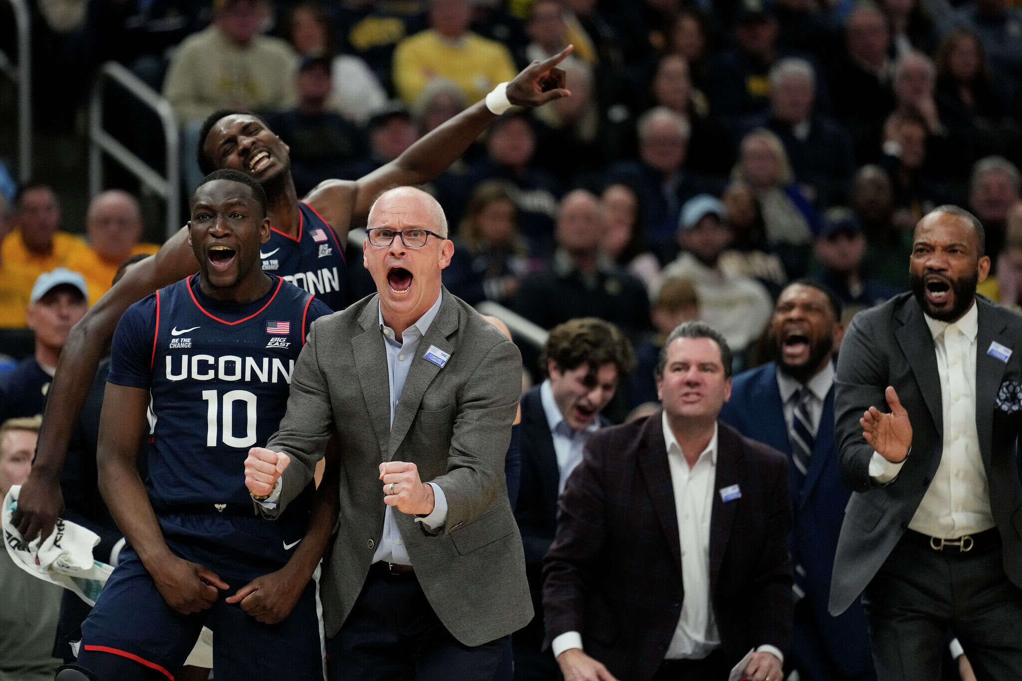 UConn coach Dan Hurley will be featured on '60 Minutes' this Sunday