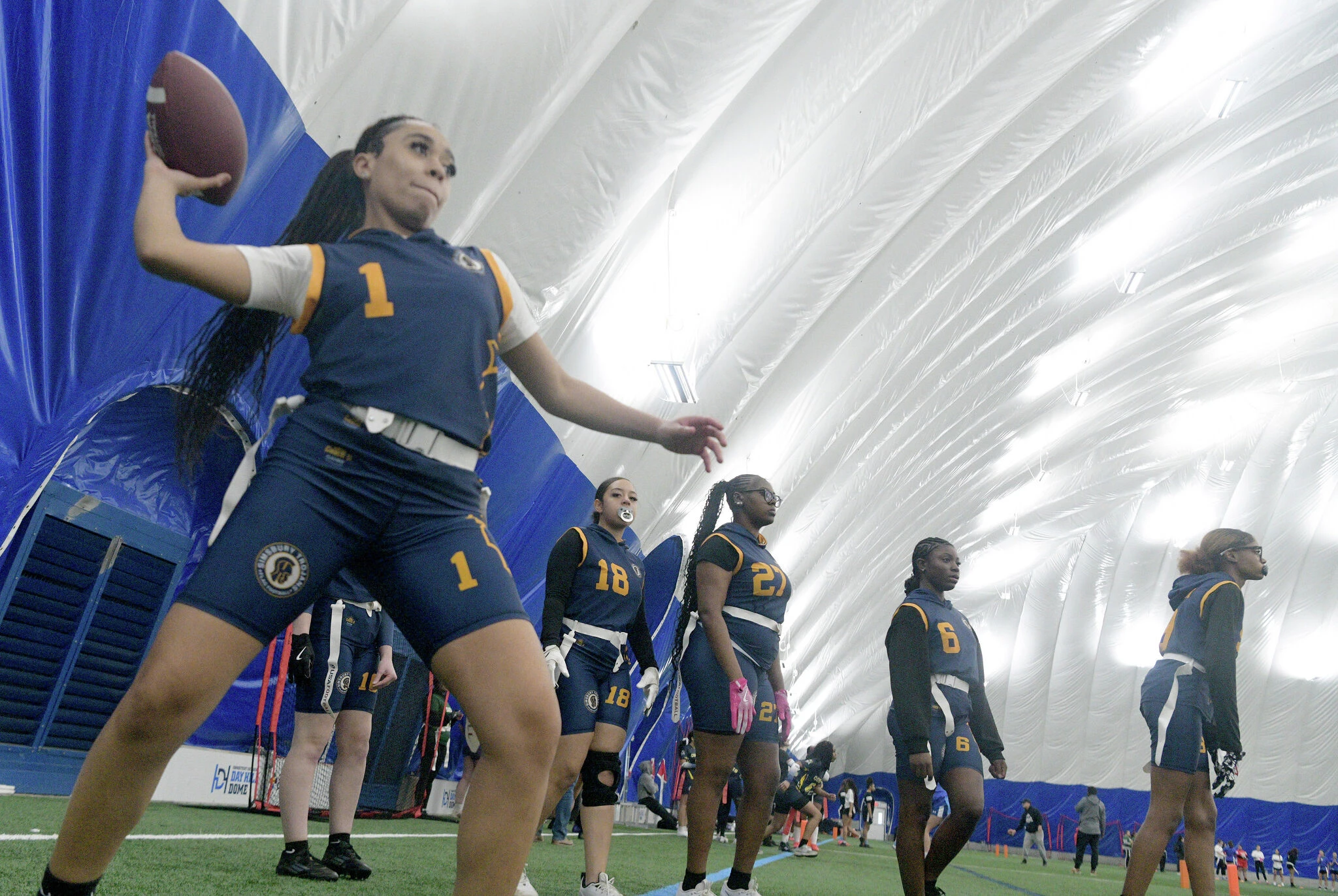 State tournament gained, CT girls flag football weighs next plays