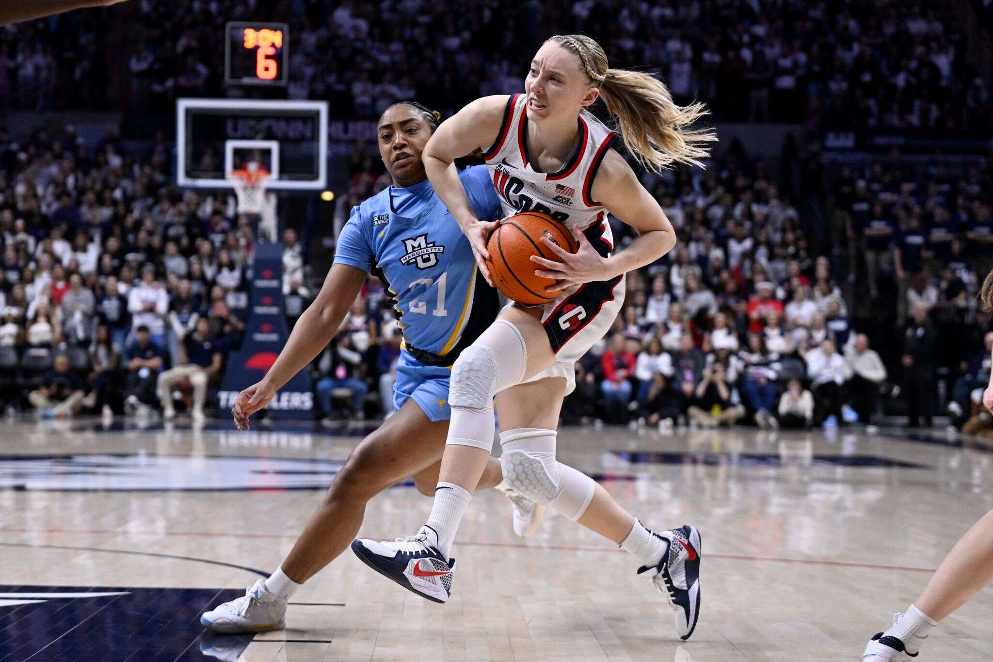 Paige Bueckers wins Big East Player of the Year for third time as UConn sweeps major awards