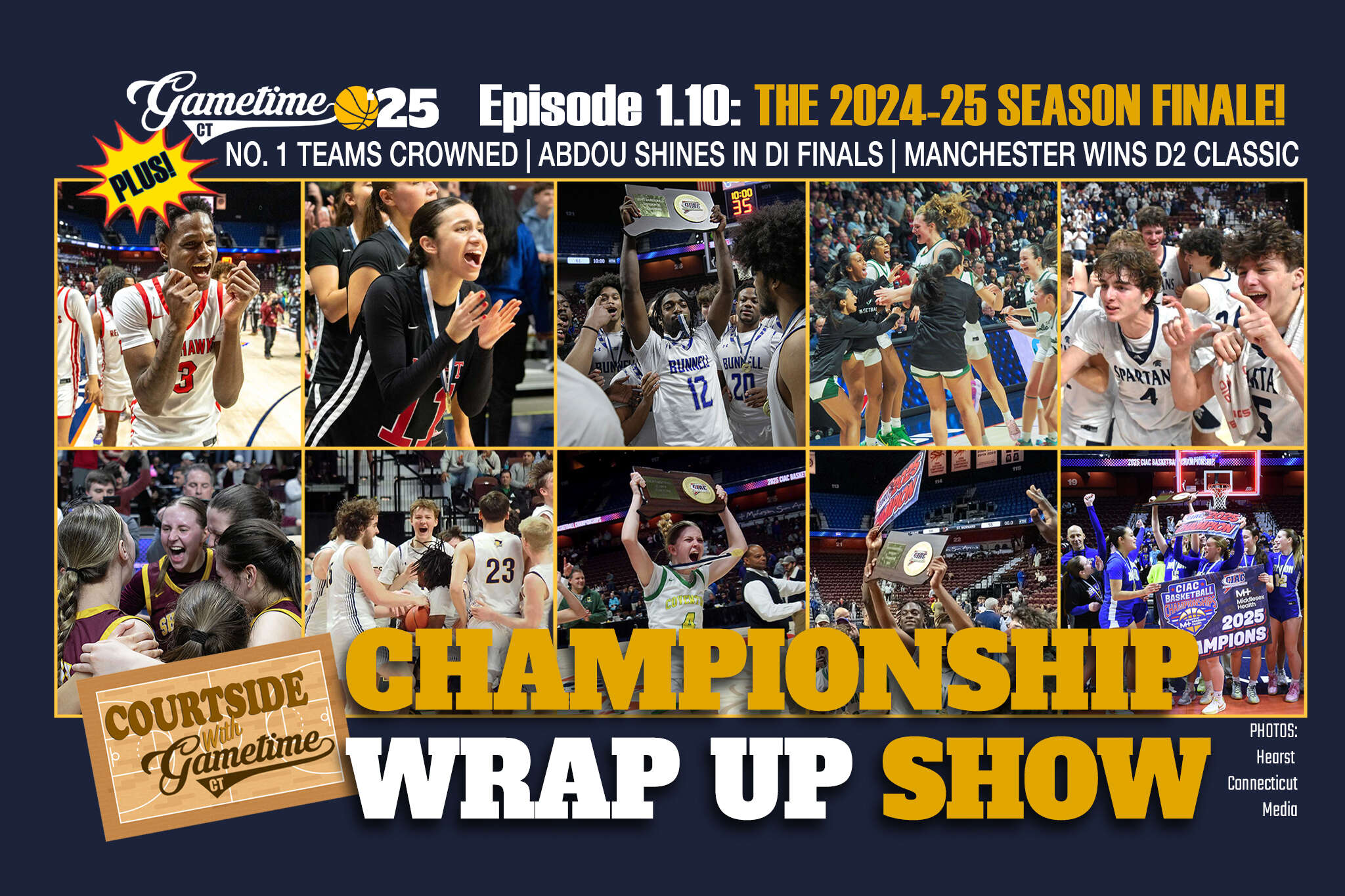 Courtside! The 2025 CIAC Basketball Championship Wrap-up Show!