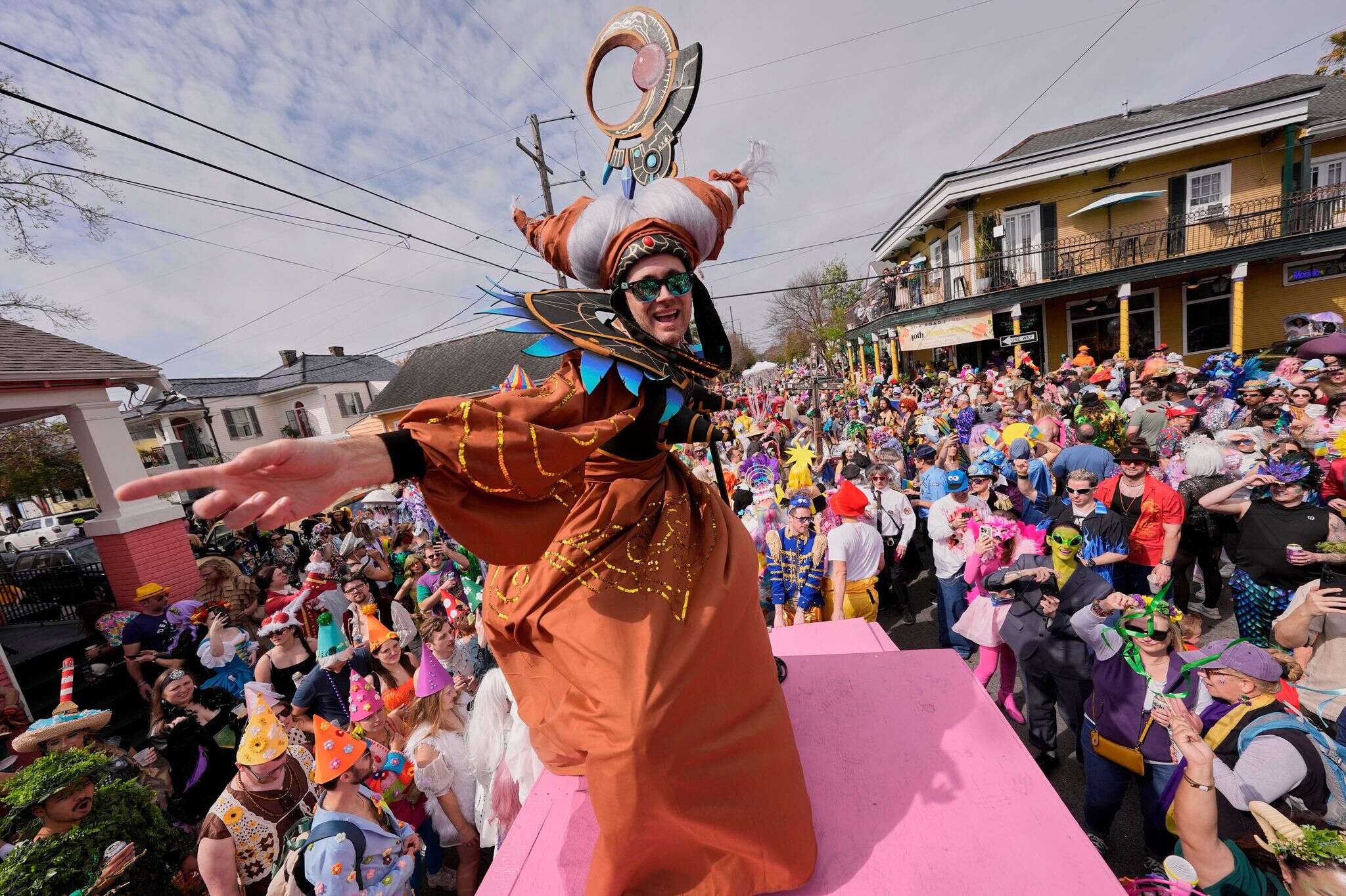 PHOTO COLLECTION: New Orleans celebrates Mardi Gras Day