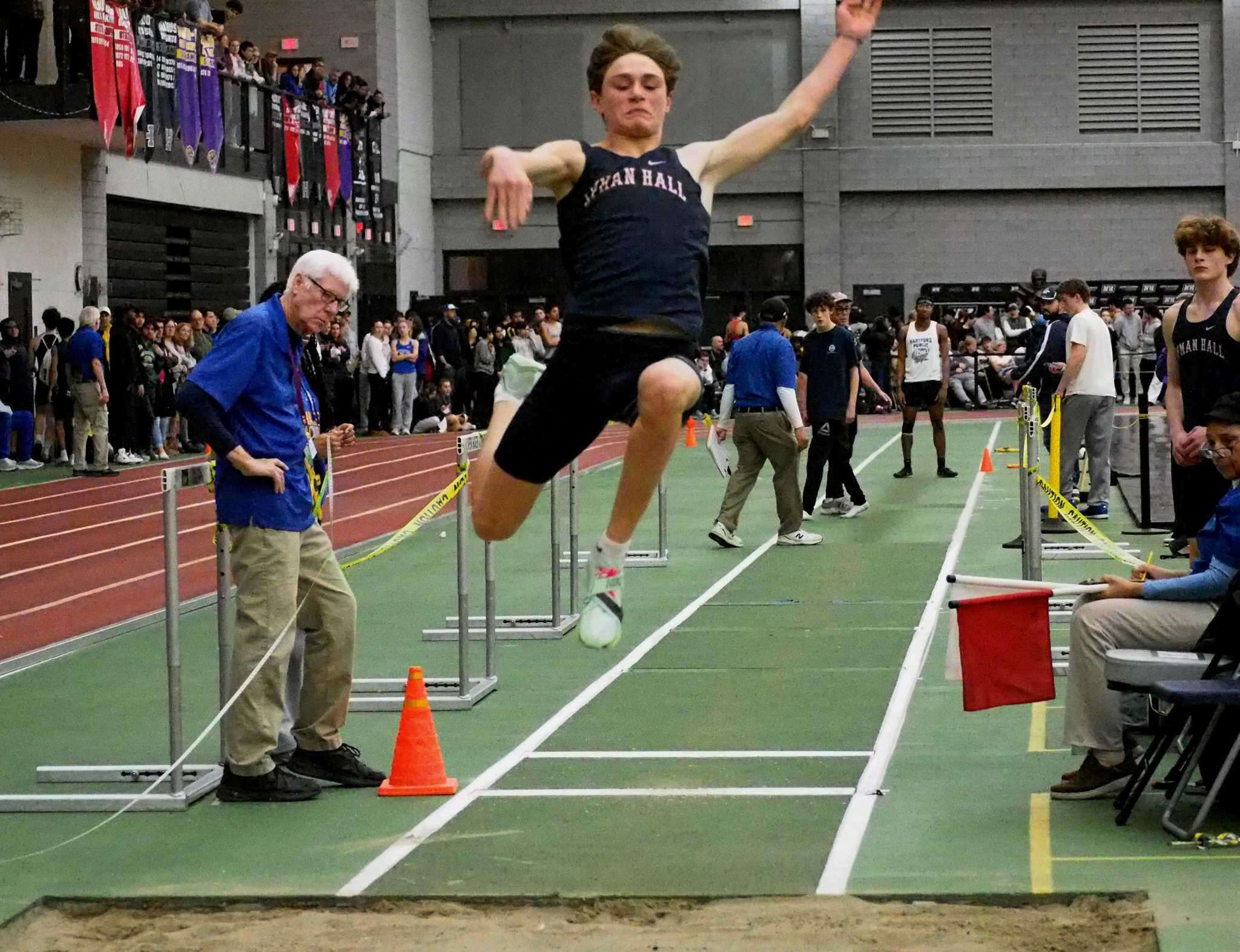 Hillhouse, Lyman Hall both repeat as Class M Indoor track and field champions