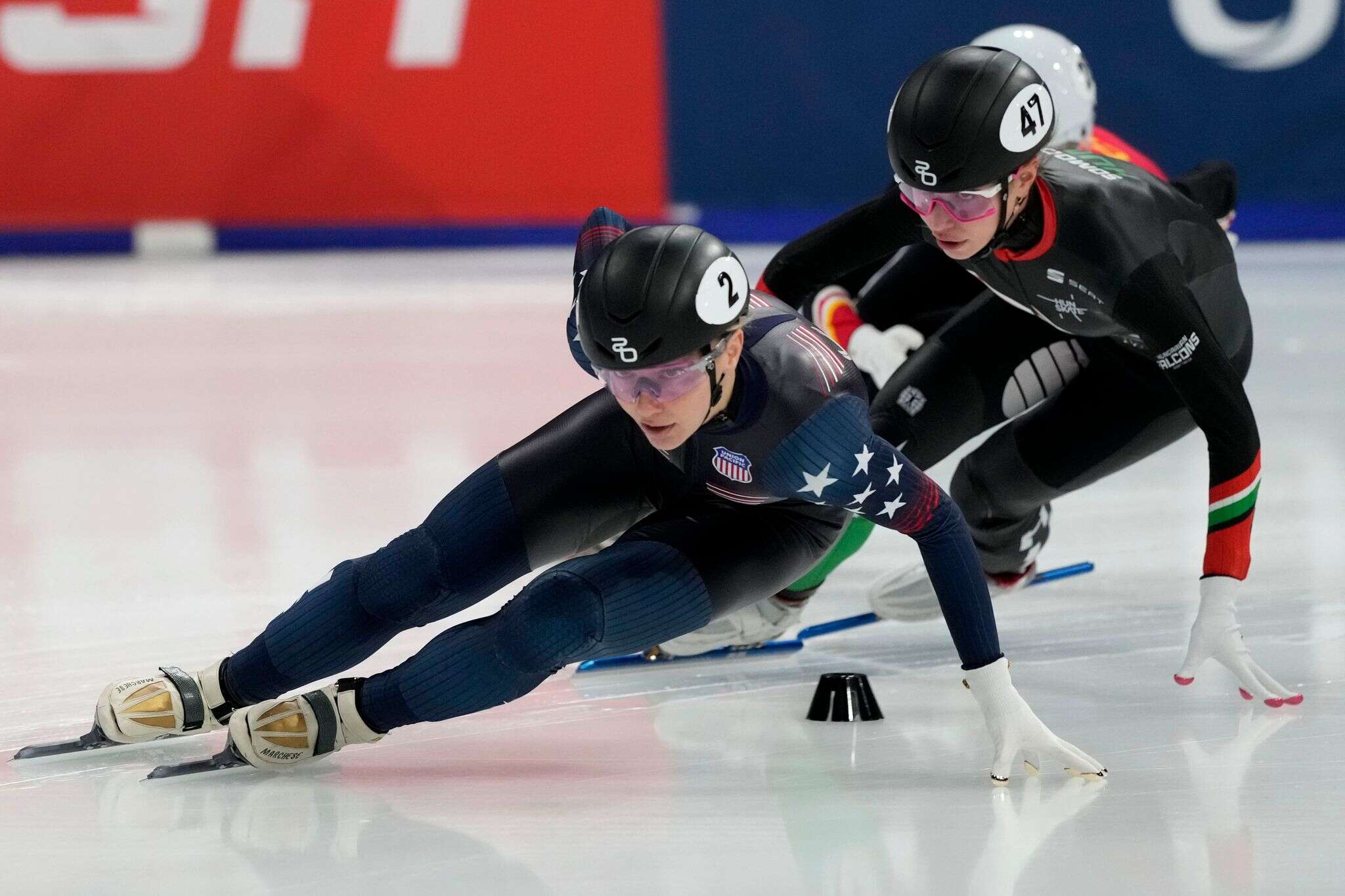 American short track skater Kristen Santos-Griswold looking for Olympic redemption