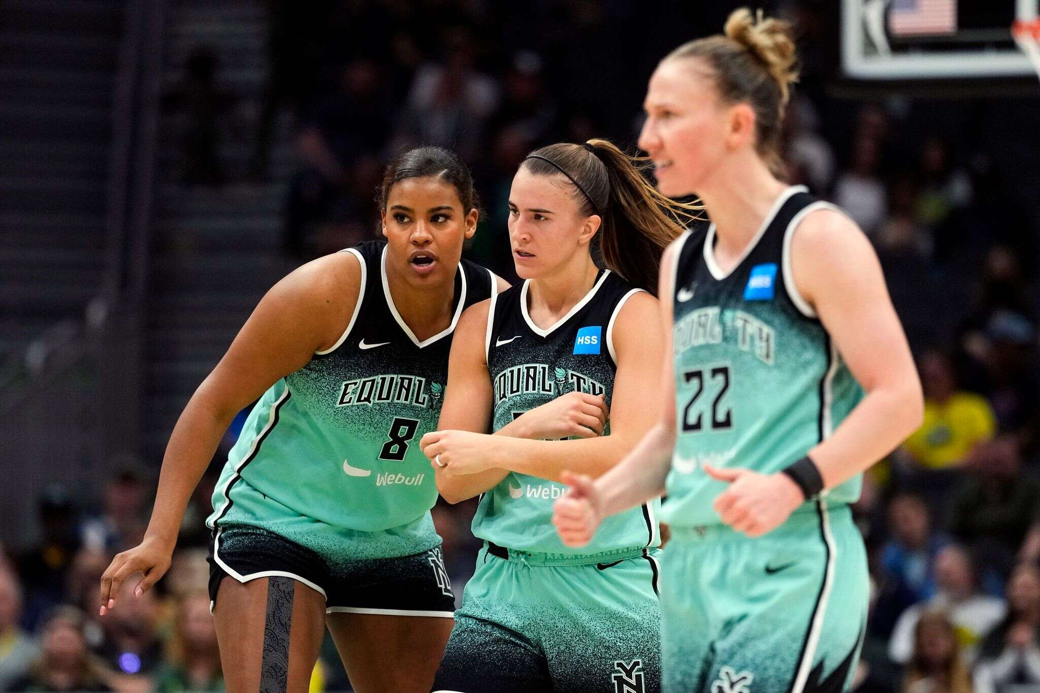 Liberty bring Ionescu and Sabally back to Oregon to face Japanese league team in preseason game