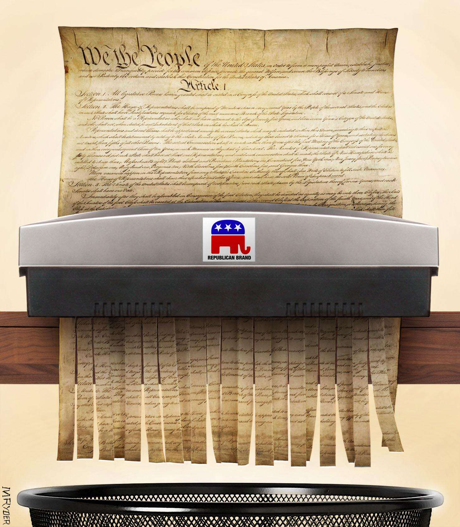 Alma Rutgers (opinion): Trump vs. the Constitution