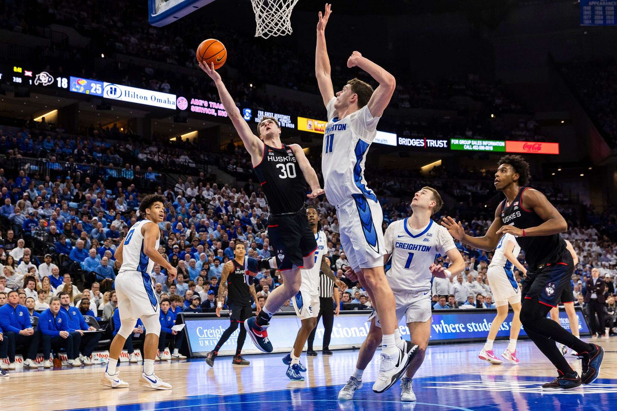 Creighton's Kalkbrenner matches Ewing with 4th Big East Defensive Player of the Year award