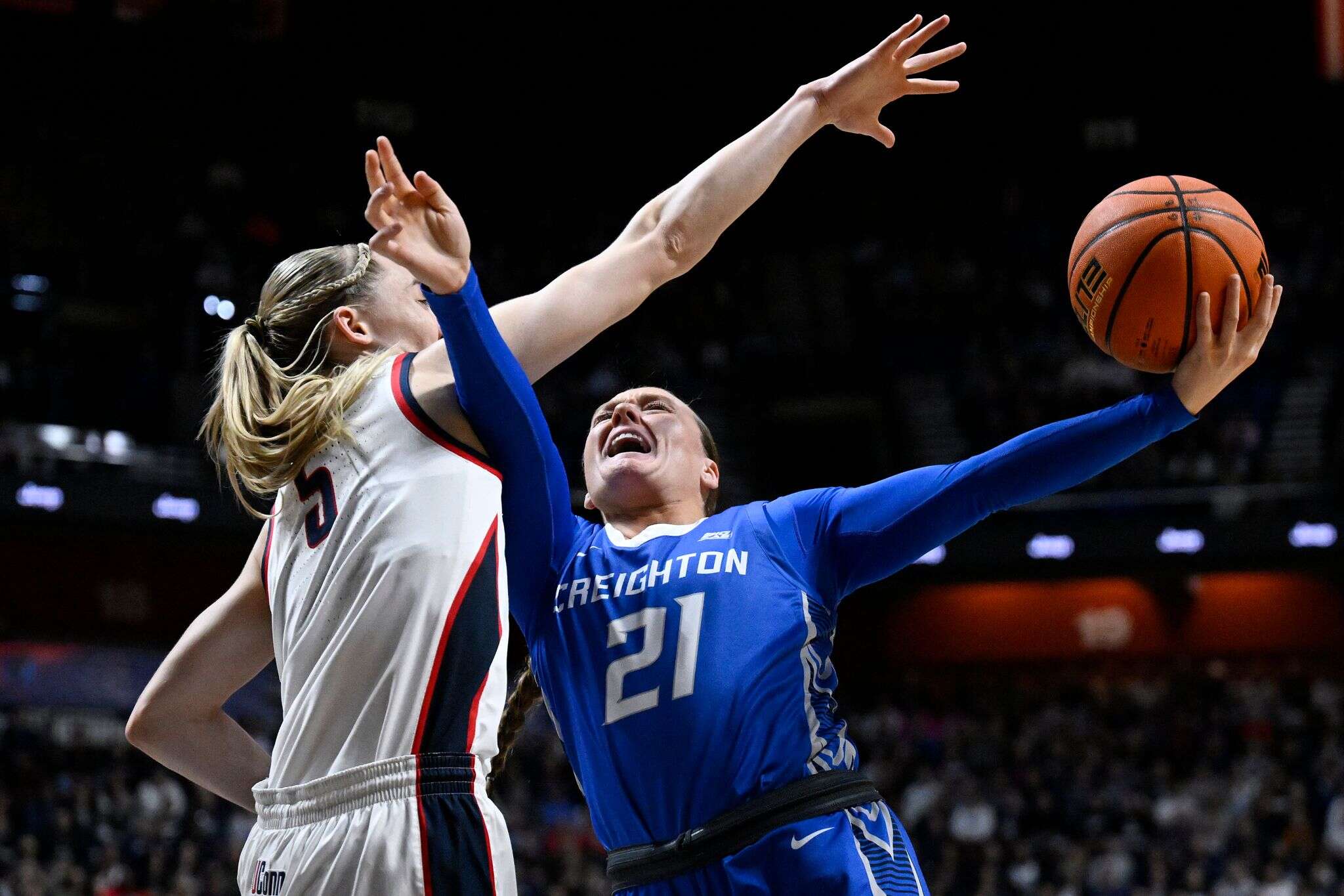 Paige Bueckers scores 24 points and UConn wins 23rd Big East crown with 70-50 victory over Creighton