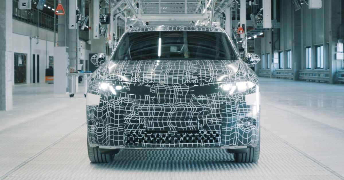 The first BMW Neue Klasse test vehicles roll off the production line