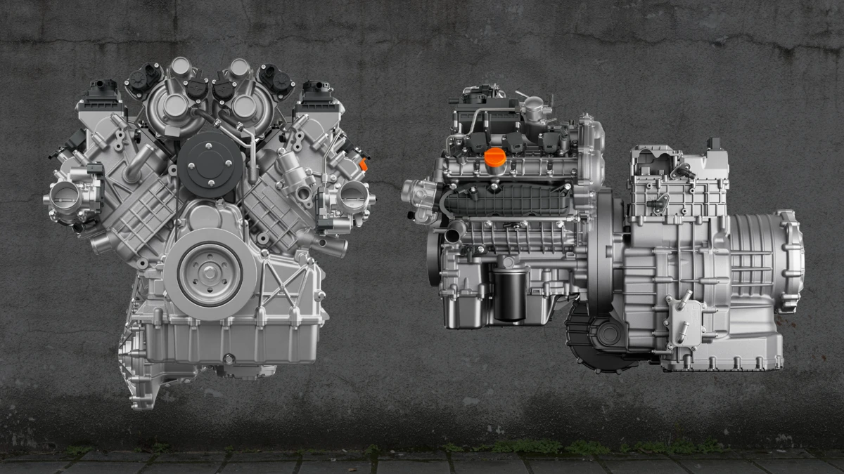 This 536-HP Hybrid V6 Is Lighter Than Any Other Engine Like It