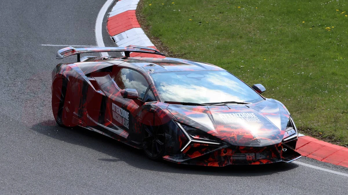 Lamborghini Is Testing an Even Wilder Revuelto SV