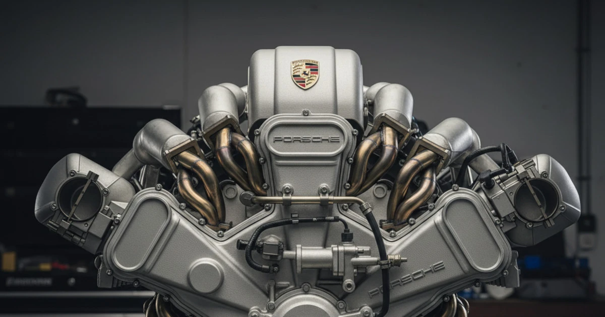 Porsche Working on Radical New W18 Engine With Three Banks of Cylinders