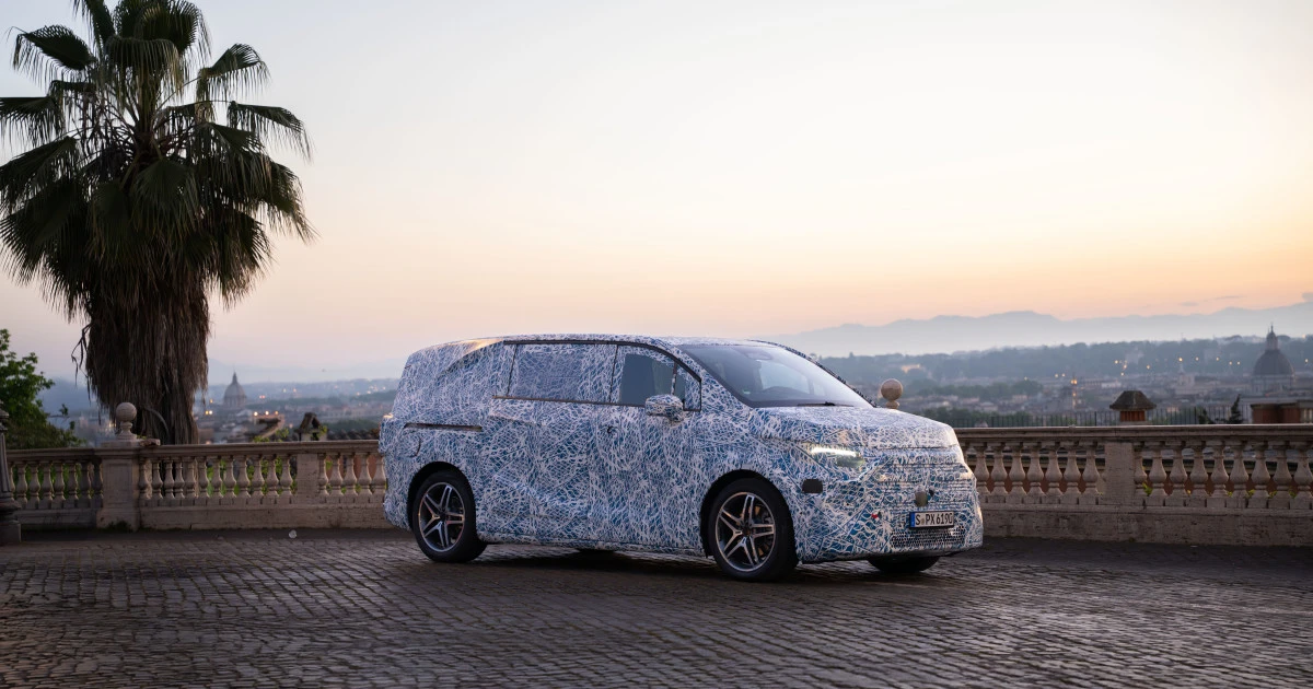 Mercedes Teases New Electric Van Built On Modular Platform
