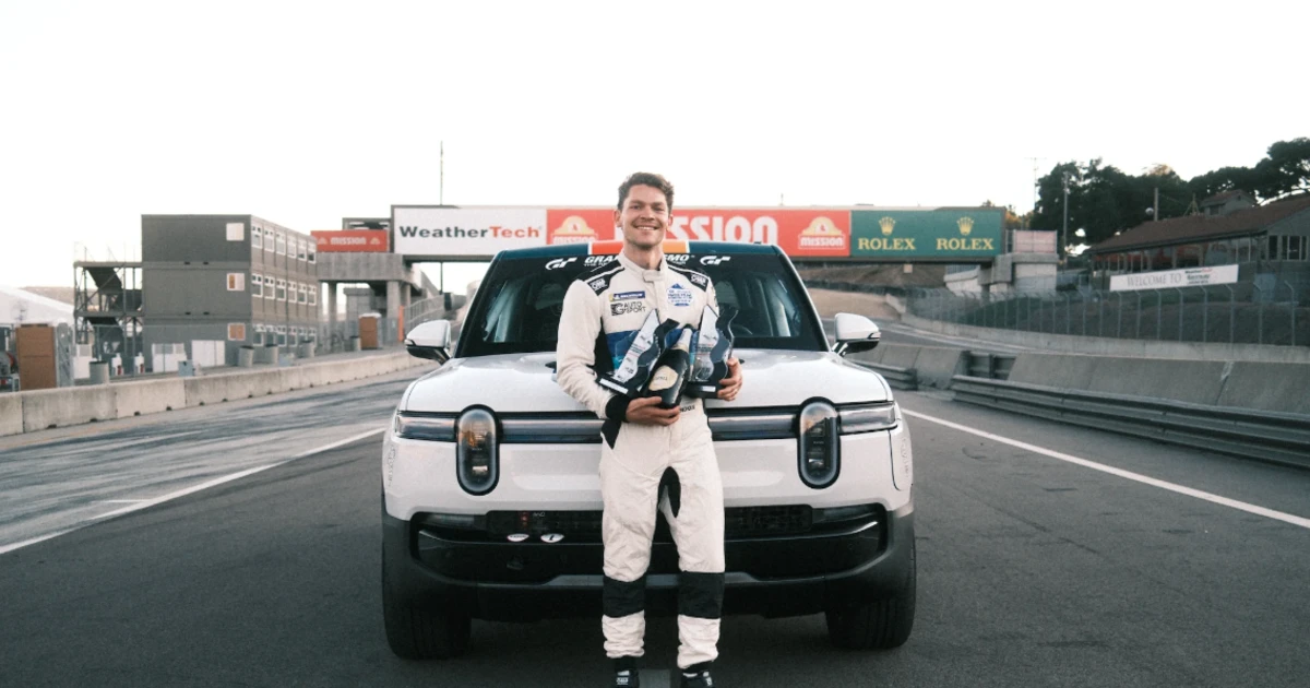 Production Rivian R1T Quad Takes Third at Corkscrew Hillclimb