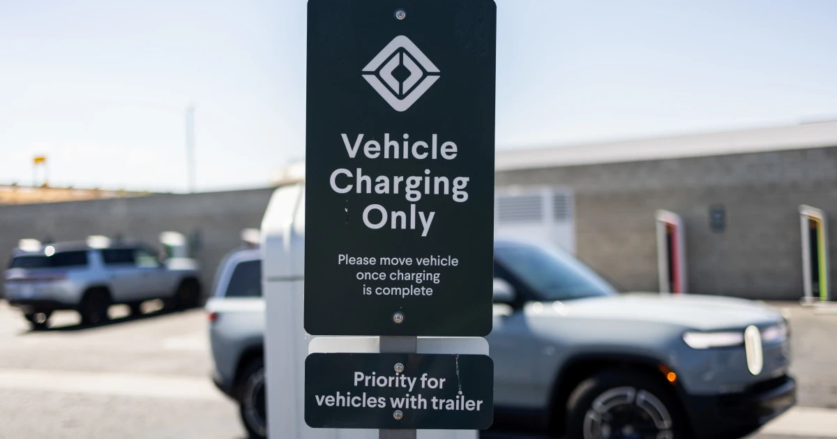 Rivian's Adventure Network Adds Tesla NACS Plugs