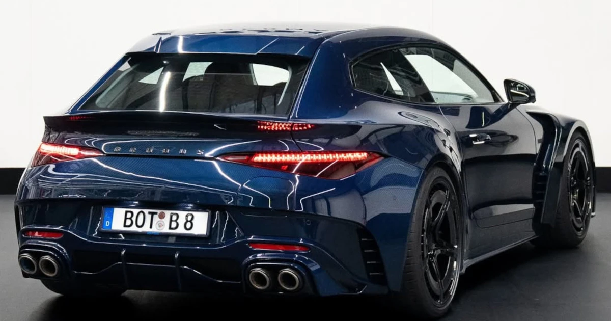 Brabus Rocket GTS Deep Blue Is A Carbon Fiber Clownshoe With A Thousand Horsepower
