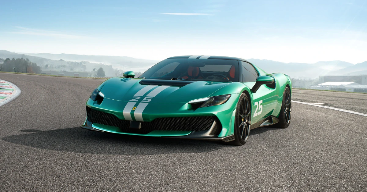 Ferrari Reveals Hot, New 868-Horsepower 296 Stradale