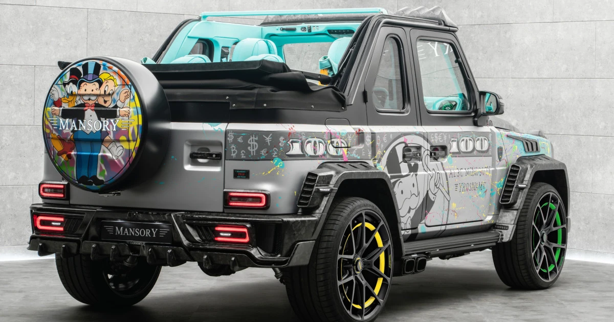 Mansory Maintains Its Monopoly On Ridiculous G-Wagens
