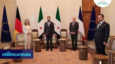 VÉRIF' - Après avoir refusé de serrer la main d'une ministre allemande, le gouvernement syrien l'a-t-il floutée sur une photo officielle ?