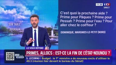 Primes, allocations : est-ce la fin de l'État-nounou ? LCI vous répond