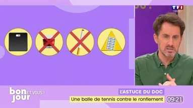 L'astuce du doc : Une balle de tennis contre le ronflement
