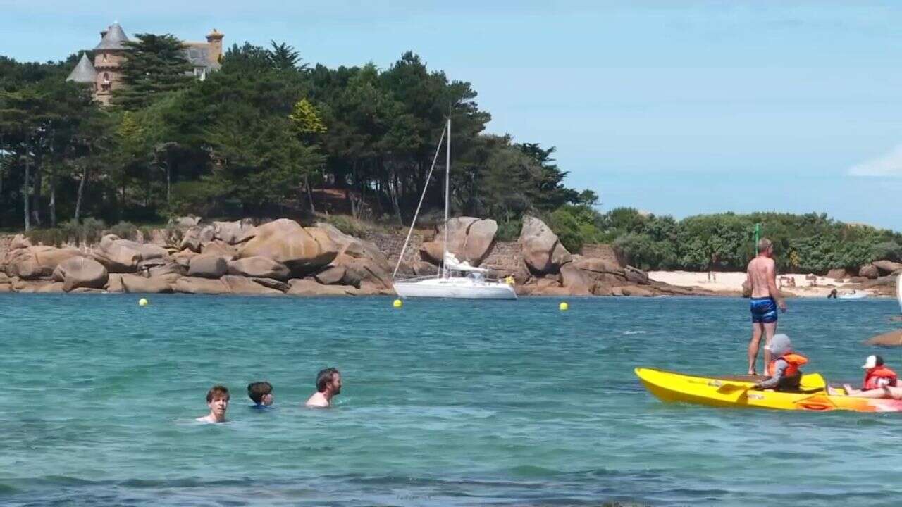 VIDÉO - Air frais et iodé, plages et randonnées : la Bretagne tire son épingle du jeu cet été