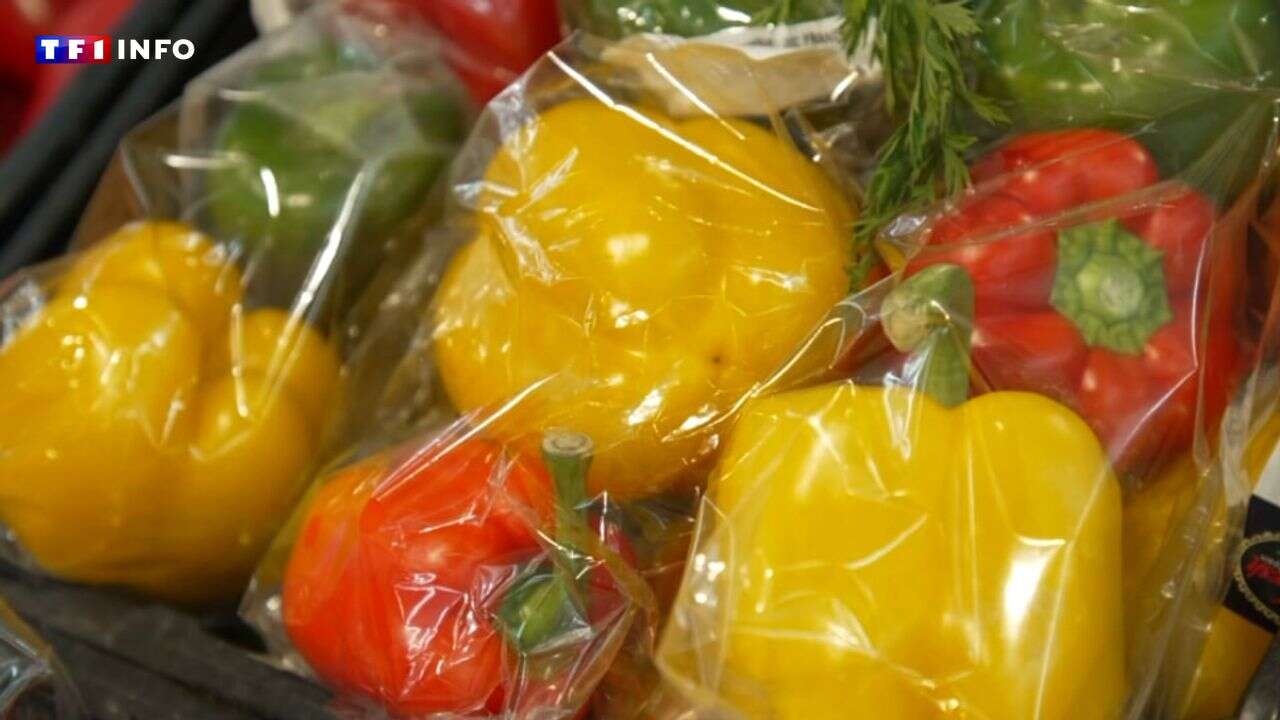 VIDÉO - Emballages plastiques des fruits et légumes : une interdiction, mais beaucoup d'exceptions