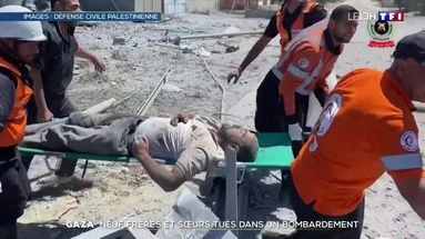 Gaza : neuf frères et sœurs tués dans un bombardement