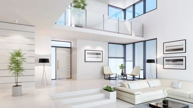 Déco : Comment aménager une entrée ouverte lorsque la porte débouche directement sur le salon ?