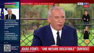 Suppression de deux jours fériés : 