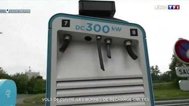 Vols de cuivre : les bornes de recharge ciblées