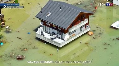 Village englouti : un lac sous surveillance