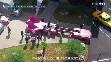 L'incroyable voiture-guitare d'Elvis