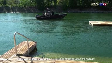 Fleuves moins pollués : la baignade redevient possible !
