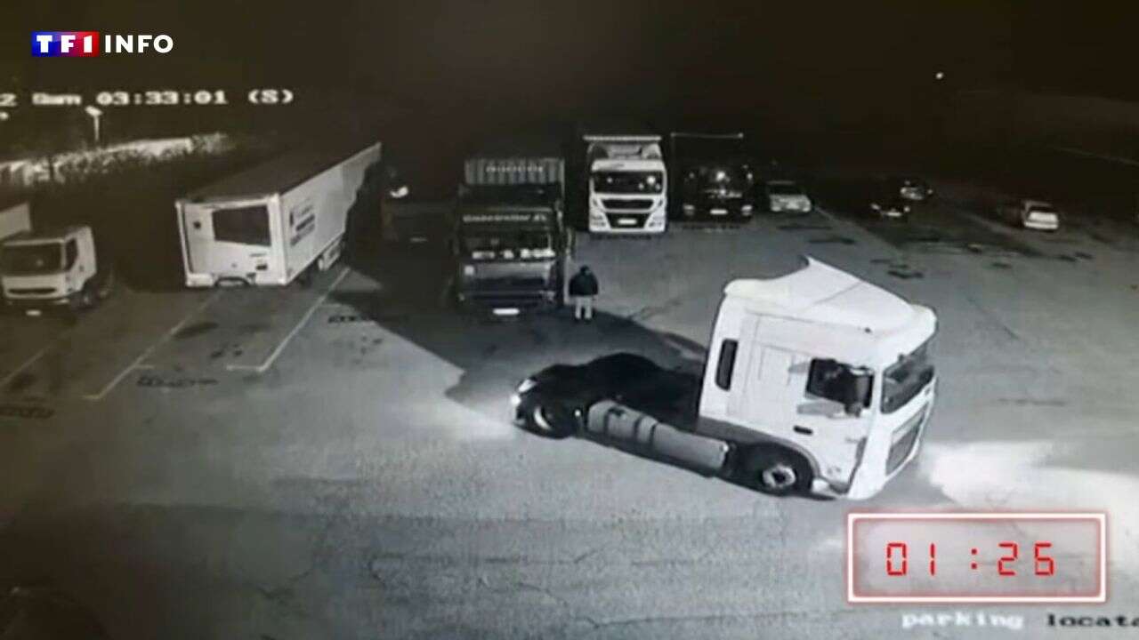 VIDÉO - À l'approche de Noël, les camions ciblés par des voleurs très organisés