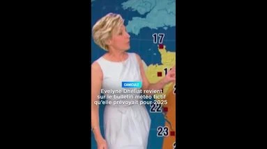 11 ans plus tard, Evelyne Dhéliat revient sur son bulletin météo fictif alarmiste pour 2050