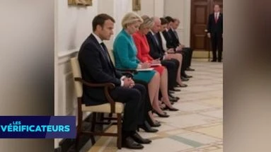 VÉRIF' - Cette image des leaders européens à la Maison Blanche est-elle réelle ?