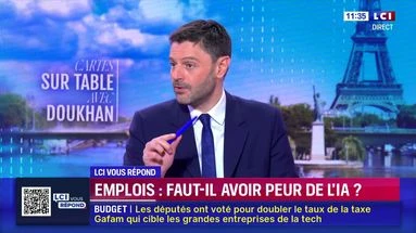 Emplois : faut-il avoir peur de l'intelligence artificielle ? LCI vous répond