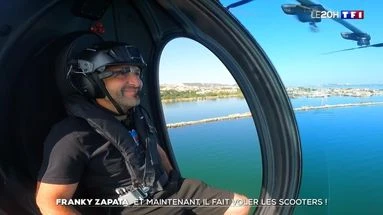 Franky Zapata : et maintenant, il fait voler les scooters !