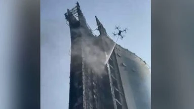 Dubaï : un drone utilisé pour éteindre un incendie dans un gratte-ciel