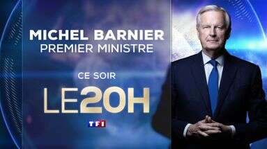 Le nouveau Premier ministre Michel Barnier invité du 20H de TF1