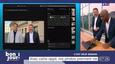 C'est déjà demain : Avec cette appli, vos photos prennent vie