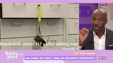 C'est déjà demain : Les colles du futur, elles se décollent facilement !