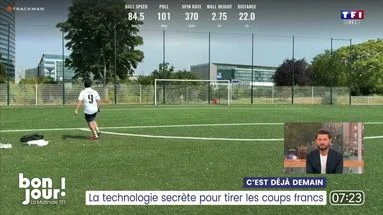 C'est déjà demain : La technologie secrète pour tirer les coups francs