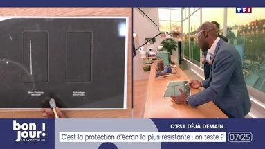 C'est déjà demain : C'est la protection d'écran la plus résistante, on teste ?