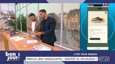 C'est déjà demain : Menus des restaurants, bientôt la révolution !
