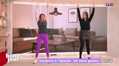 Matin tonic : Douleurs à l'épaule, les bons gestes !