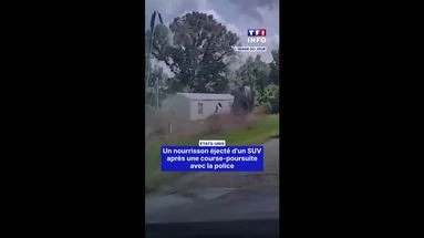 États-Unis : un nourrisson éjecté d'un SUV après une course-poursuite avec la police